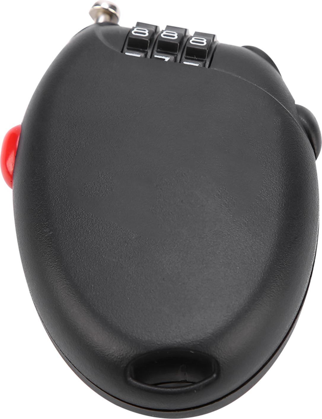 Gistuch Multi-Funktions-Mini-Kabel Fahrradschloss Passwort Fahrrad Fahrradhelm Anti-Diebstahl-Code