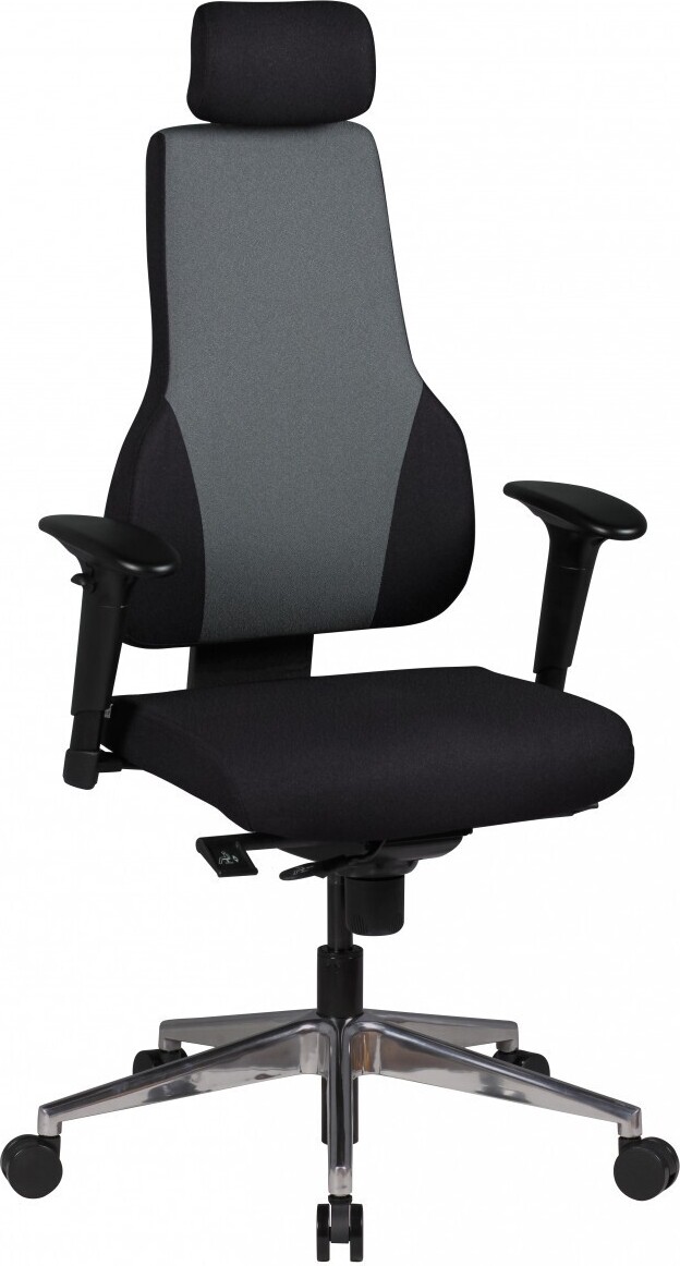 Kancelárske kreslo Ergonomická tkanina Čierna otočná stolička Kancelárske kreslo Výkonné kreslo Opierka hlavy