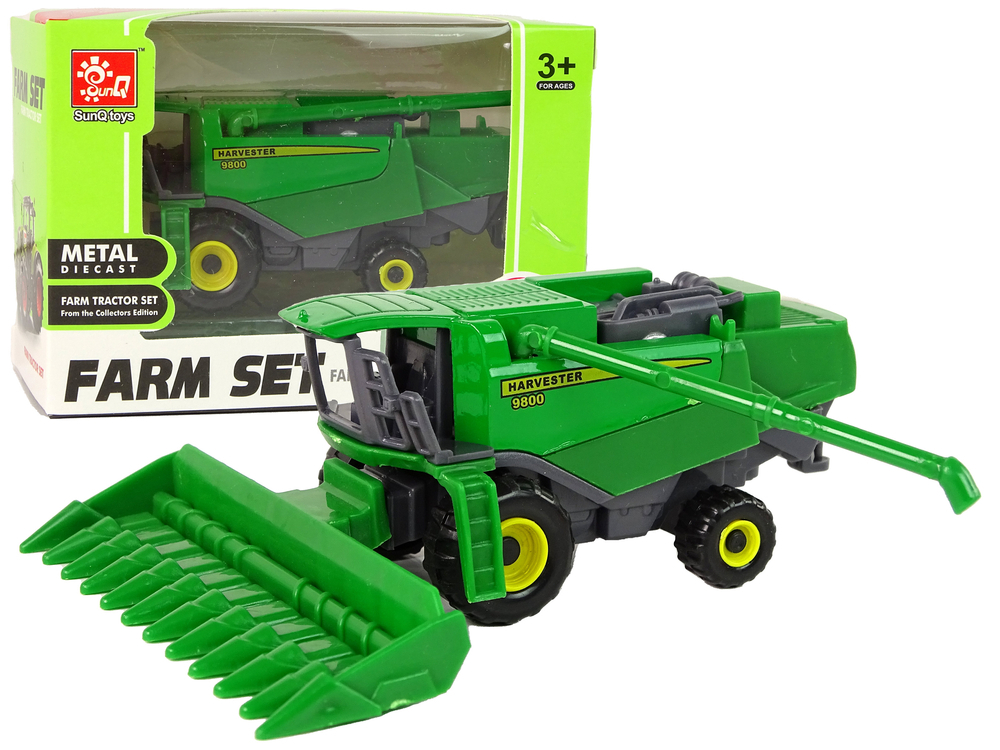 Lean Toys Landwirtschaftsfahrzeug Erntefahrzeug Harvester Spielzeug Maschine, Größe:UNIVERSAL LTY-14819-uniw