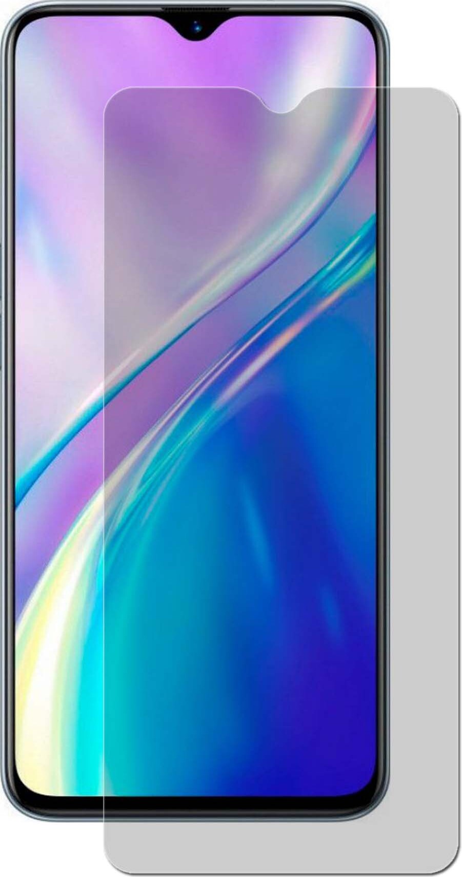 5x Pellicola Protettiva Antiriflesso Compatibile Con Oppo Realme X50 Posteriore Pellicola Dprotezione 4051837512682