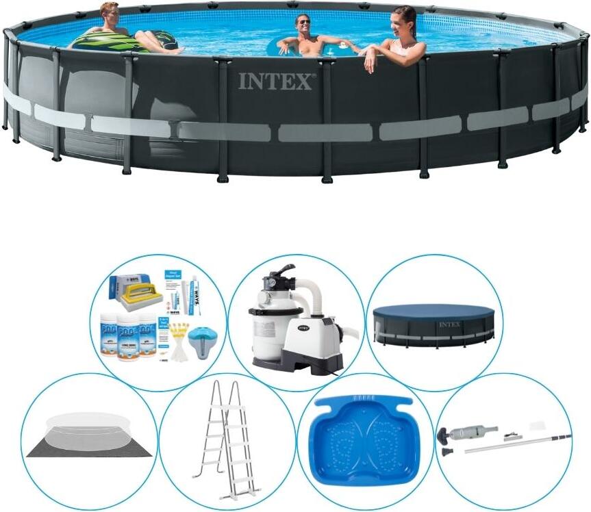 Bazén Super ponuka - Intex Ultra XTR Frame Rund 610x122 cm
