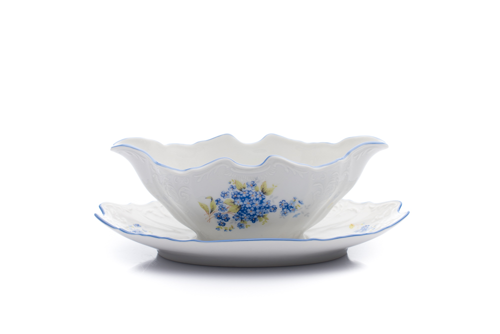 THUN - Sucrier En Porcelaine Élégance - 300 Ml - Passe Au Lave-Vaisselle Et Micro-Ondes