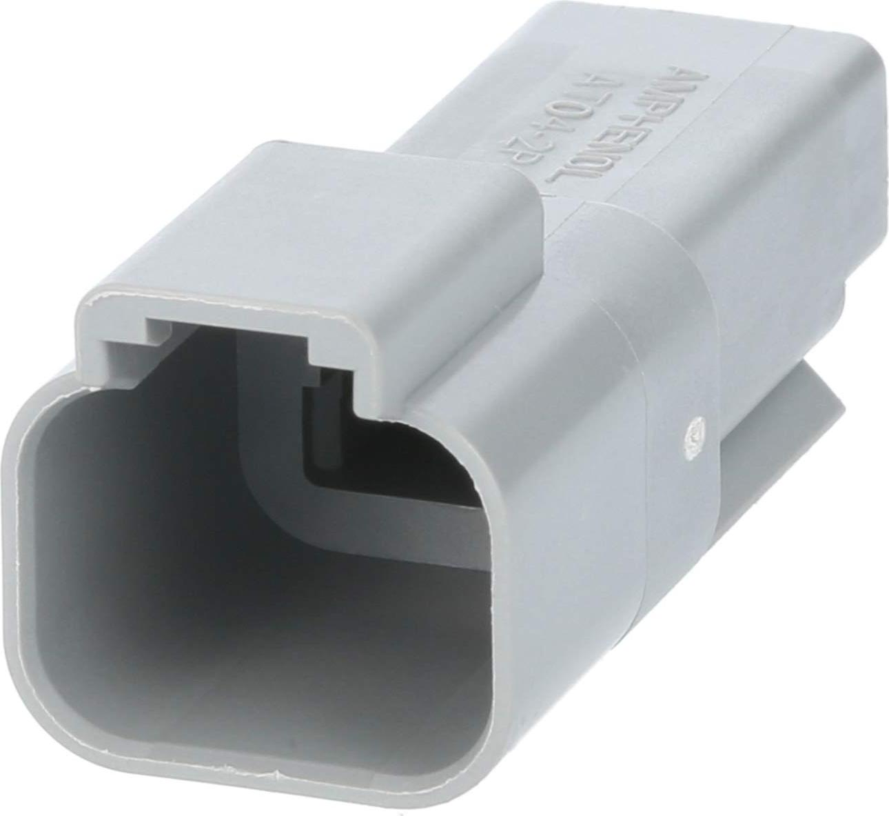 Amphenol AS-2SM 106 Kabelstecker AT-Serie reduzierte Dichtung Stift, 2-polig, Crimpanschluss Isolationsdurchmesser AT04-2P-RD01