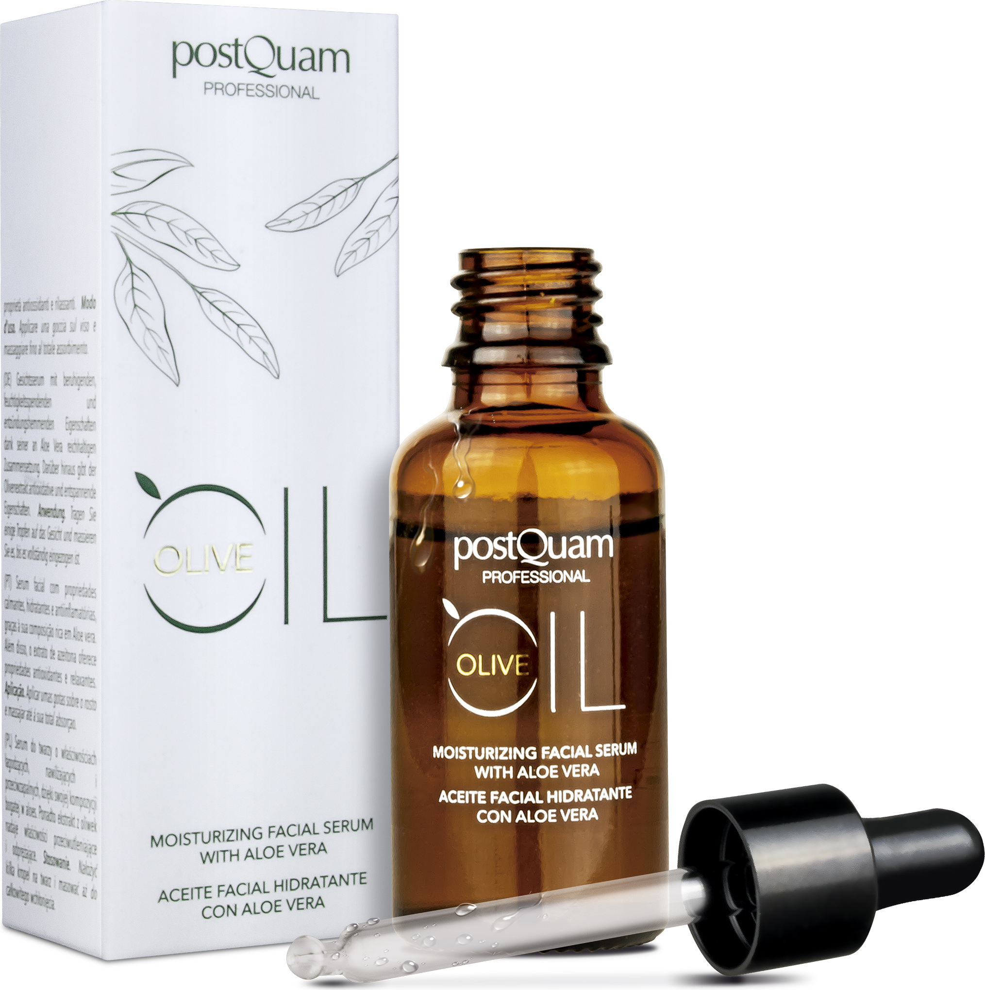 Postquam Oliven-Gesichtsöl-Serum Mit Aloe 30 Ml PQEOLIV09