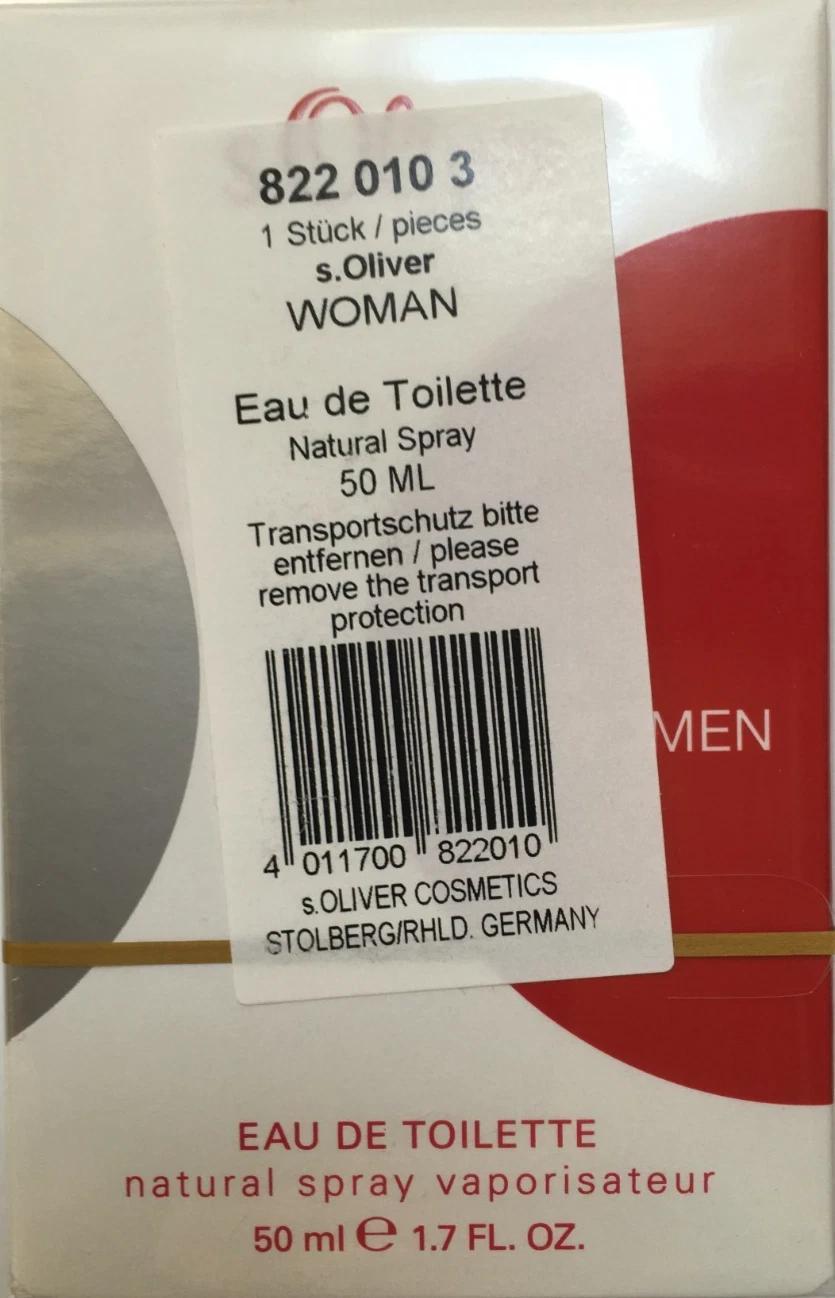 s.Oliver Damen Eau de Toilette, 50 ml 822010