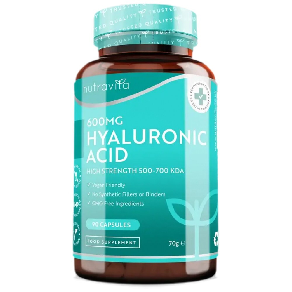 NUTRAVITA LTD. Nutravita Hyaluronsäure 600 mg