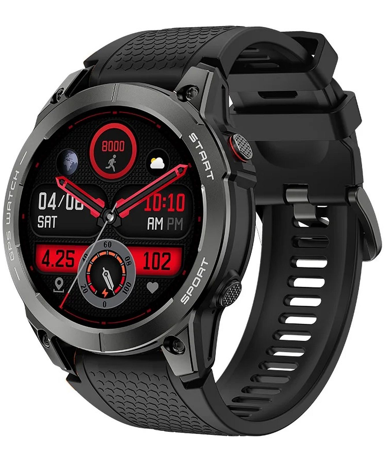 Manta Activ X GPS Smartwatch Black SET