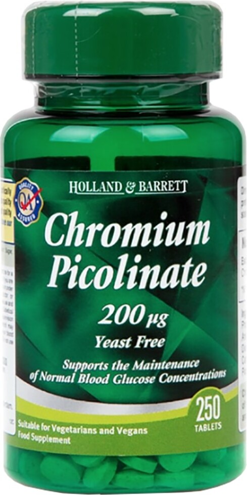 Holland And Barrett | Chromium Picolinate 200 mcg