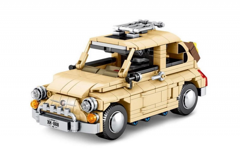 8100SEMBO Kleinwagen mit Pullback Funktion, 468 Klemmbausteine