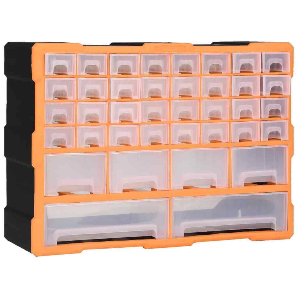 Organizer Box Aufbewahrung Trennfächer Sortimentskasten Kleinteilemagazin 