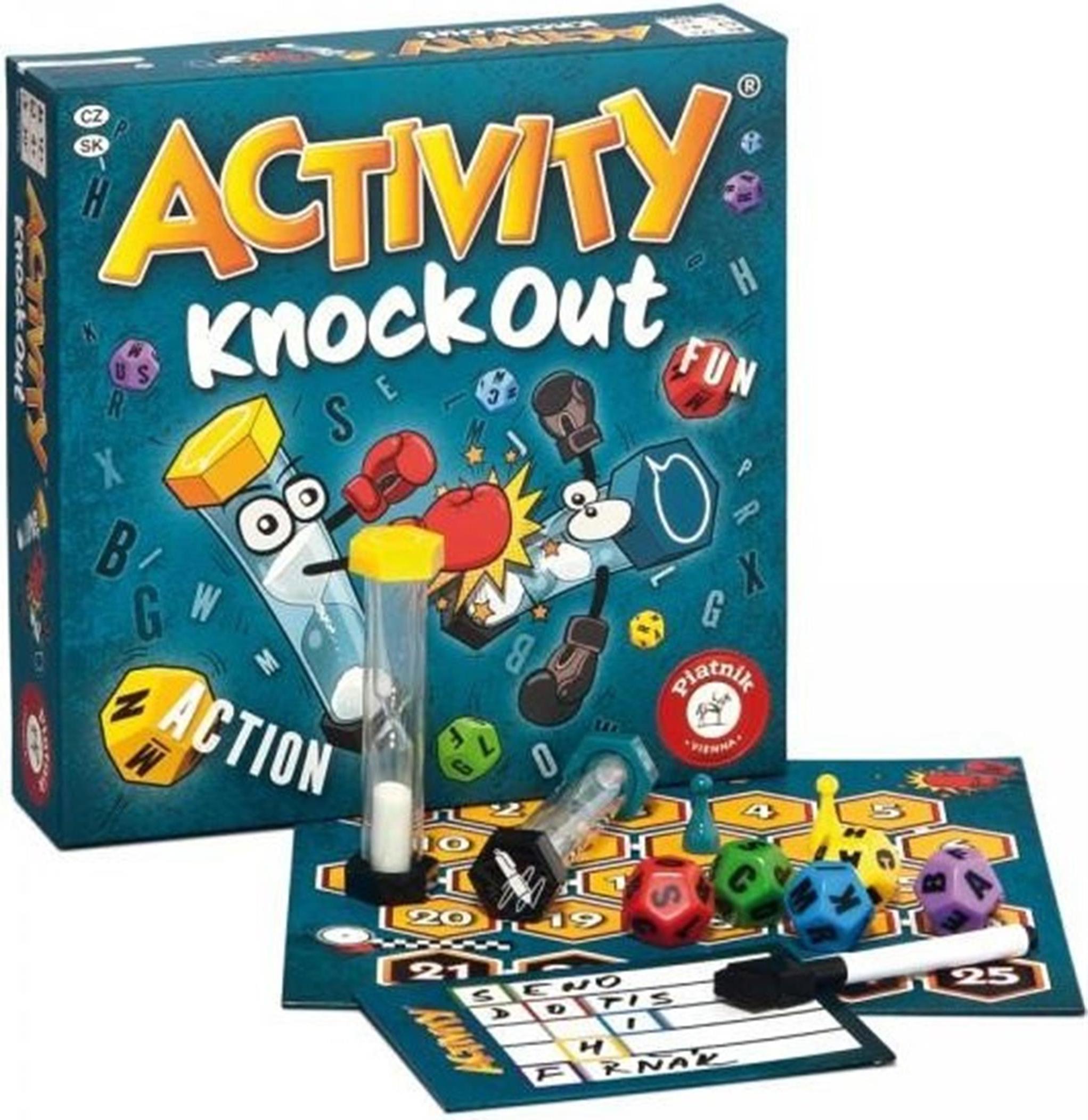 Piatnik Familienspiel Aktivität Knock Out 1173274603
