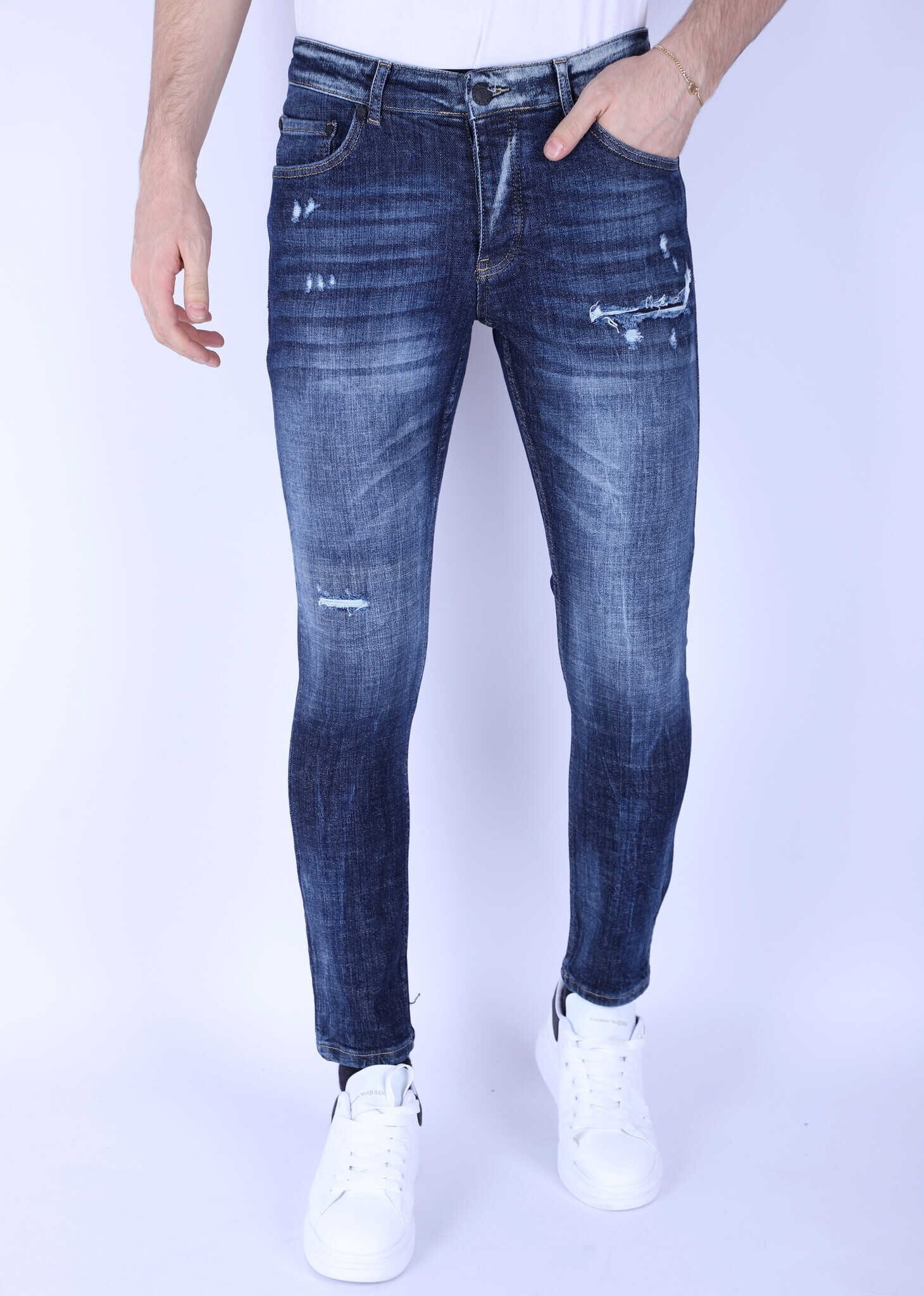 Local Fanatic Zerrissene Jeans Slim - 33