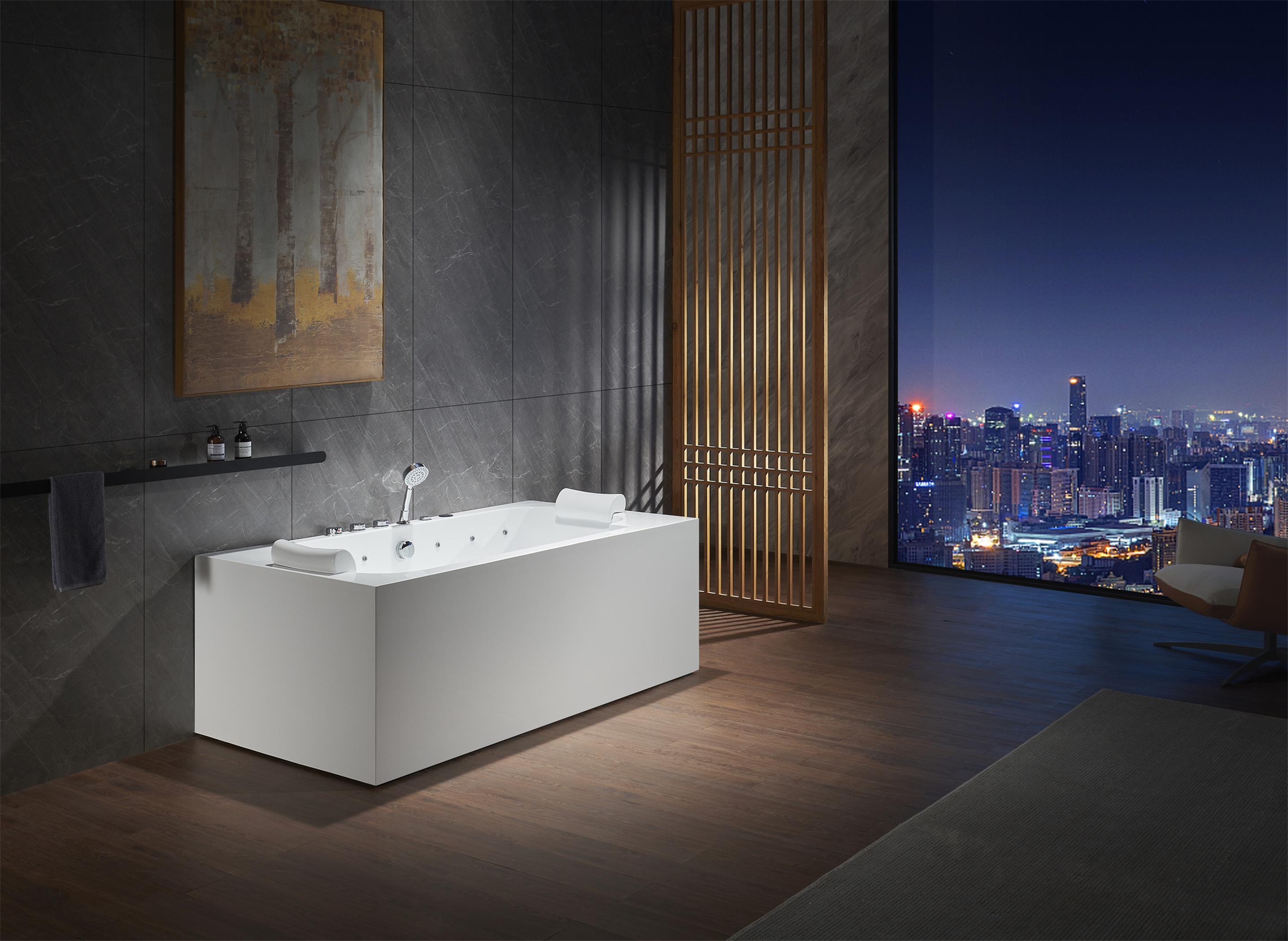 Xl Moebel Gmbh Whirlpool LED Wanne Spa Indoor Badewanne Whirlwanne Hydrotherapie JVM4069424192698
