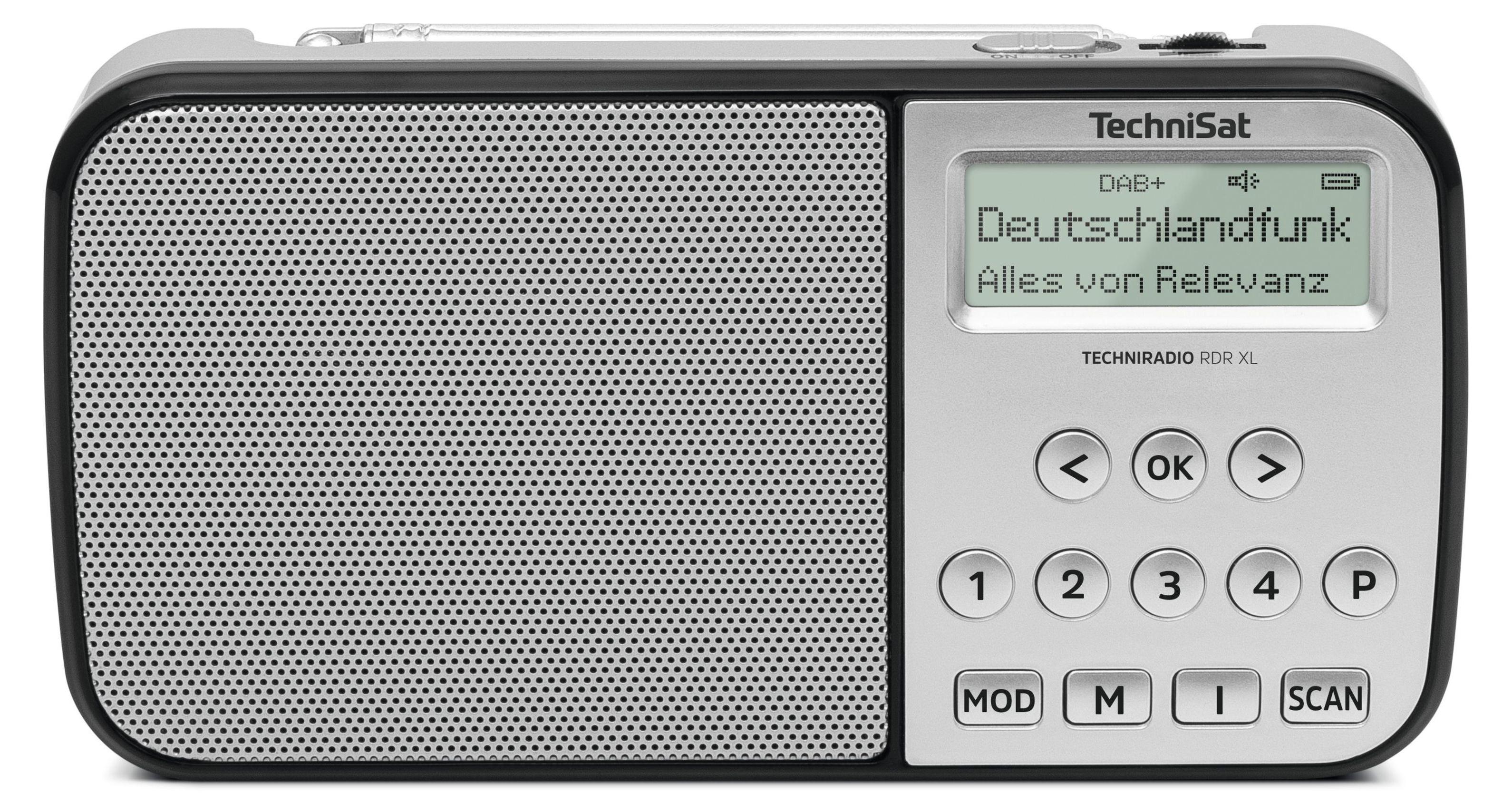Technisat Techniradio RDR XL silber 0001/3918