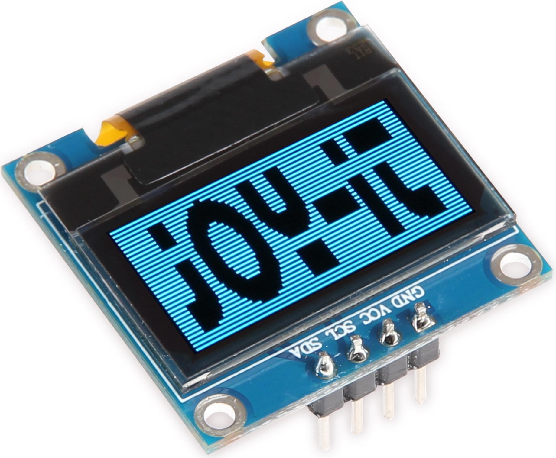 JOY-IT DEBO OLED2 0.96 - Entwicklerboards - Displej, 2,40 cm (0,96"), OLED-Displej, SSD1306 (SBC-OLED01)