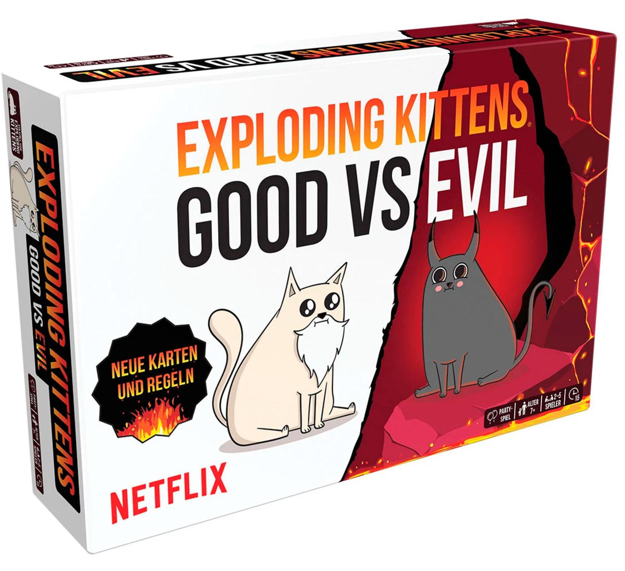 Asmodee Exploding Kittens Good vs Evil 116870