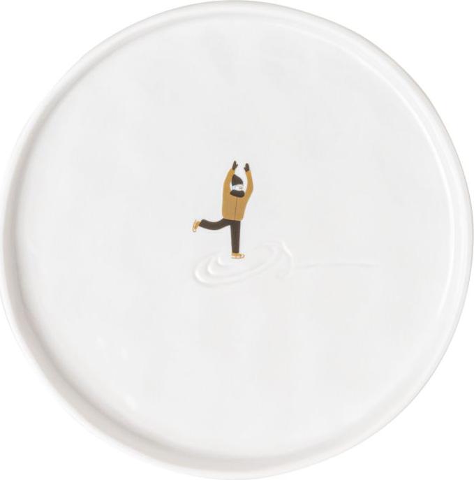 Räder Schneetag Teller Eis laufen D.15cm, H.1,2cm 92531
