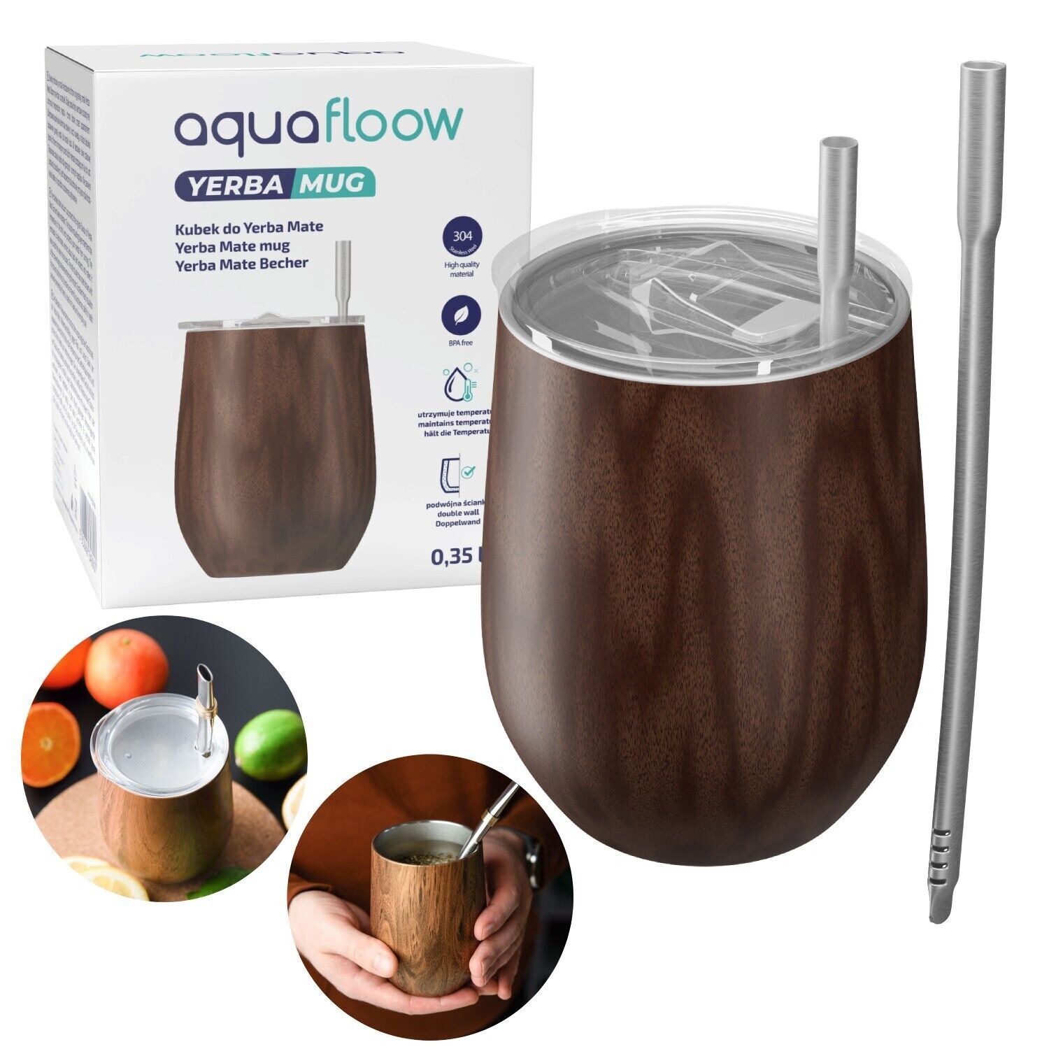 Cannucce Bombilla Per Yerba Mate In Acciaio Inox Con Perline Colorate E Filtro Rimovibile – Riutilizzabili