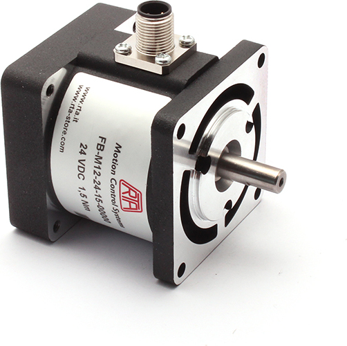 DOLD Mechatronik Front Brake for Nema 24 (60 mm), 1.5 Nm, 24Vdc, 11 Watt, 0.57 Kg, M12, 460 mA FB-M12-24-15-00000