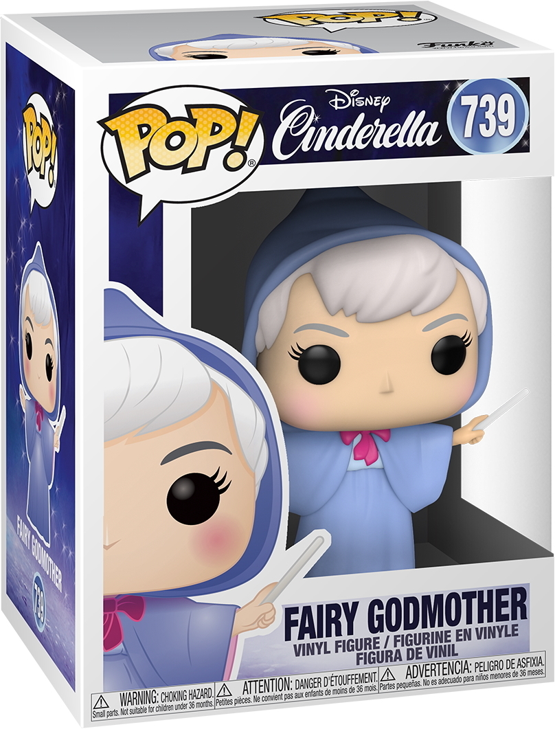 Disney Cinderella - Fairy Godmother Gute Fee 739 - Funko Pop! - Vinyl Figur 7070-021-0889698475259
