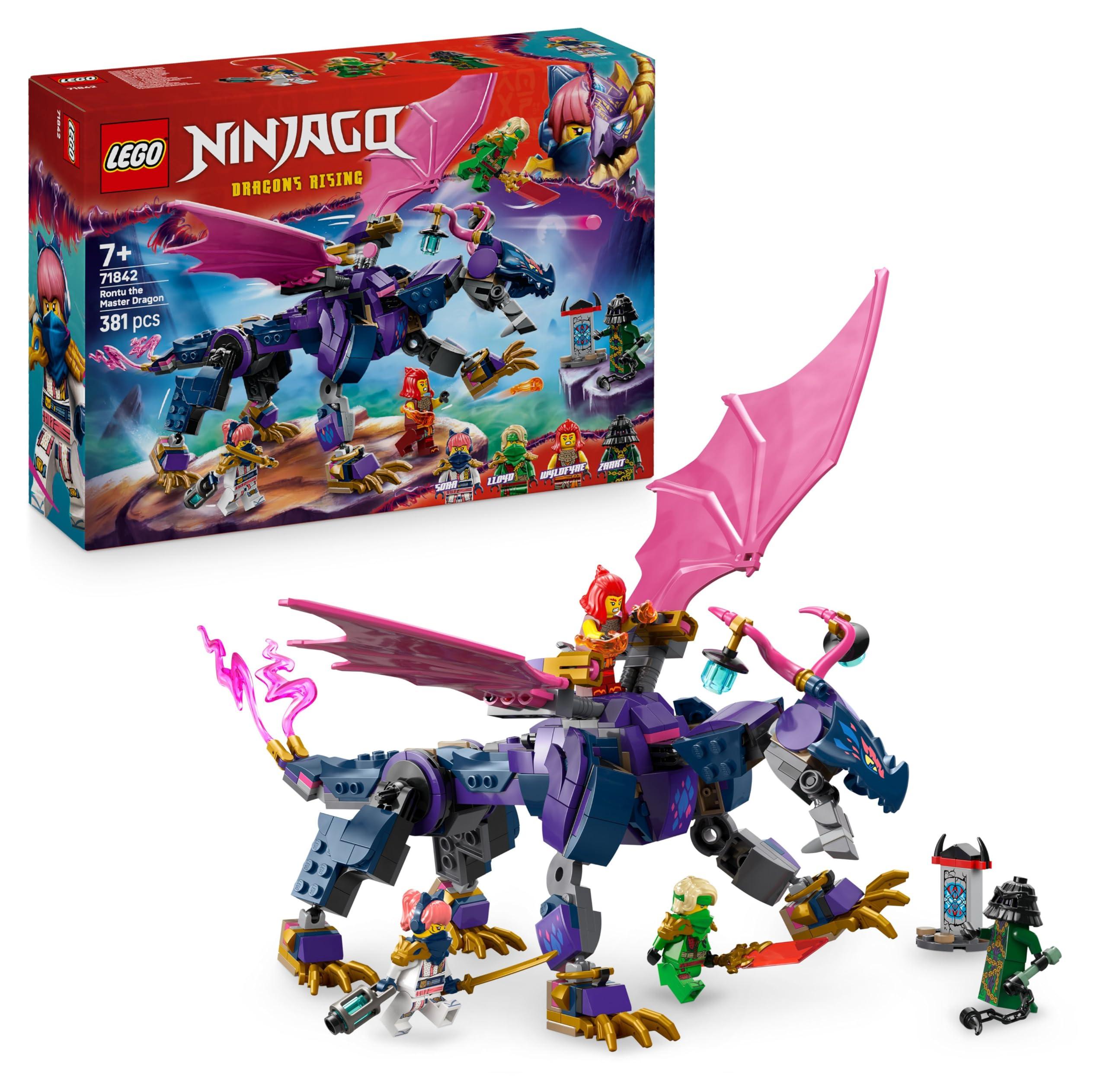 LEGO NINJAGO Rontu – Pán drakov, Stavebnica, 7 rok / roky, Plast, 381 kusov, 488 g