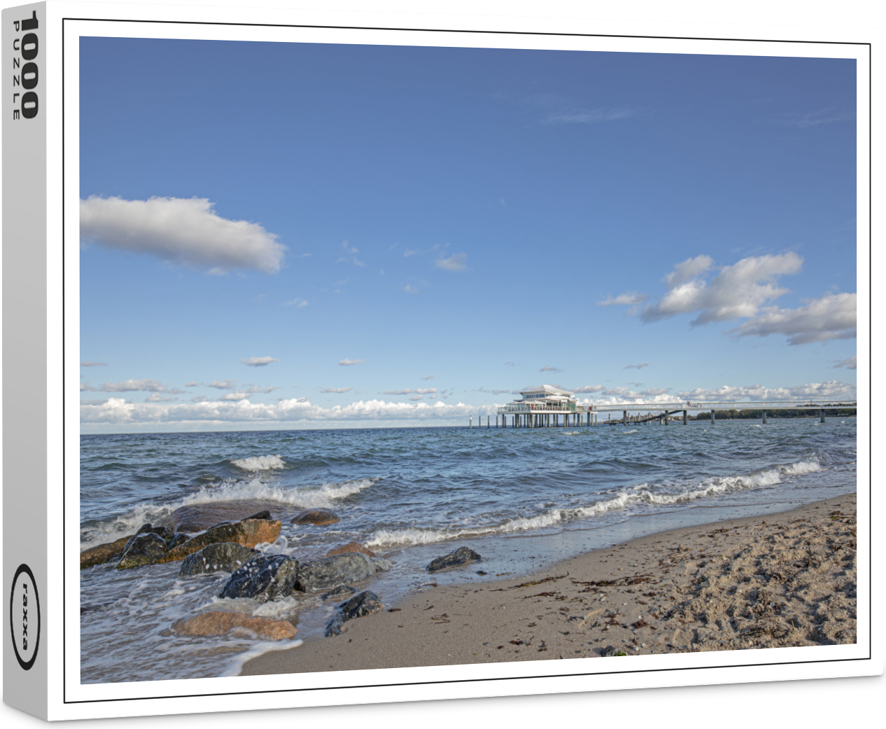 raxxa Premium-Puzzle "Teehaus Timmendorfer Strand", 1000 Teile 1-14270-19634-348