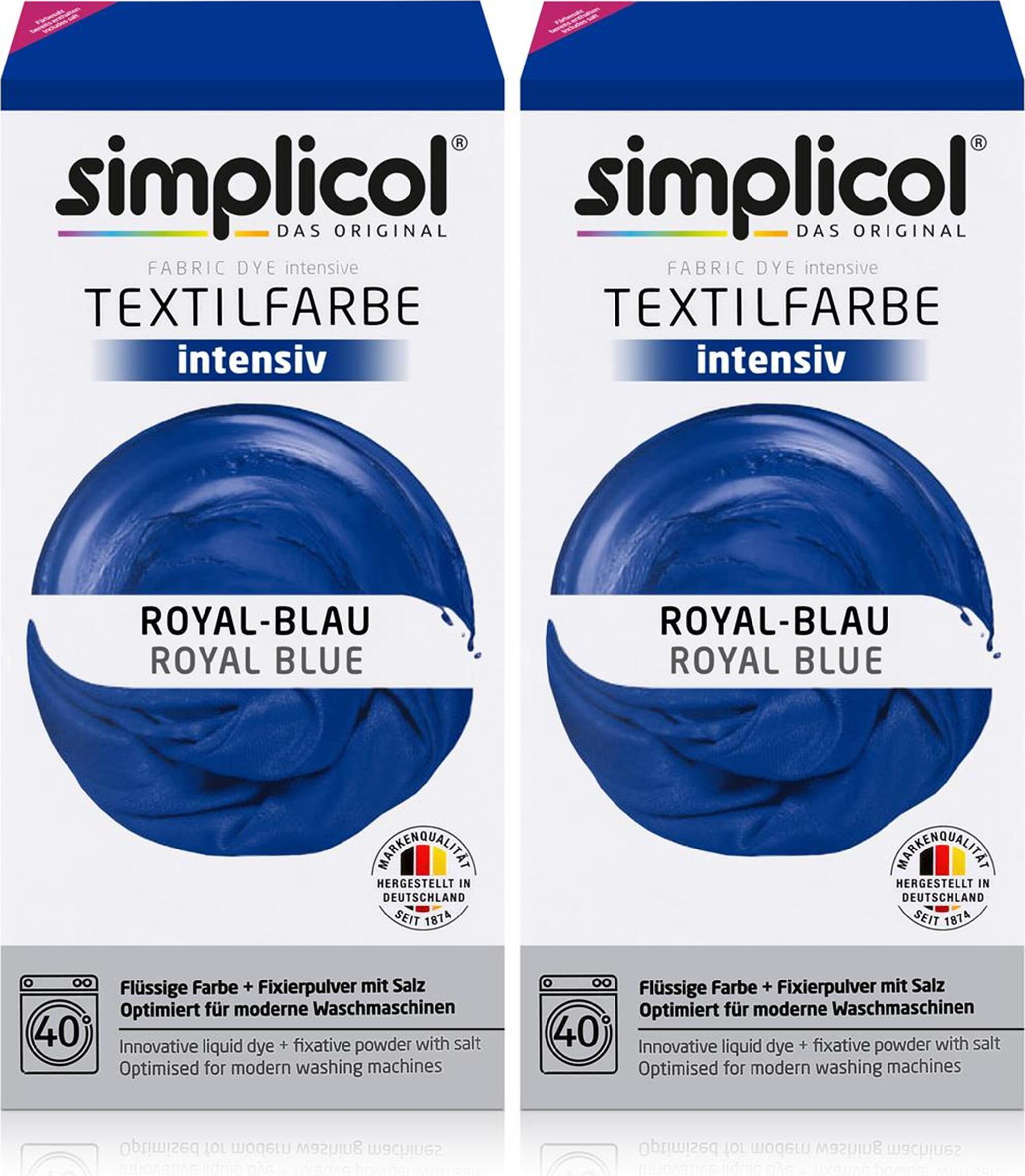 Tulip Weiche Stofffarbe, 57 Ml, Matt Königsblau - Permanent & Flexibel Für Textilien
