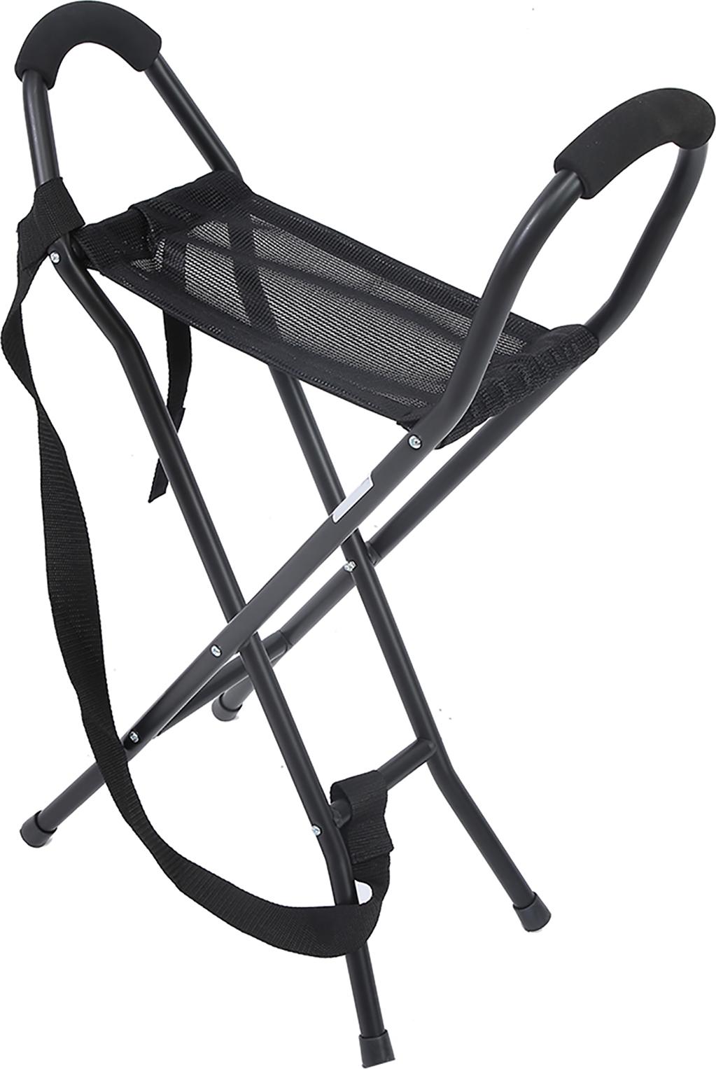 Gistuch Wanderstock -Rohrstockklapphocker tragbarer leichter Stuhl mit Sitz