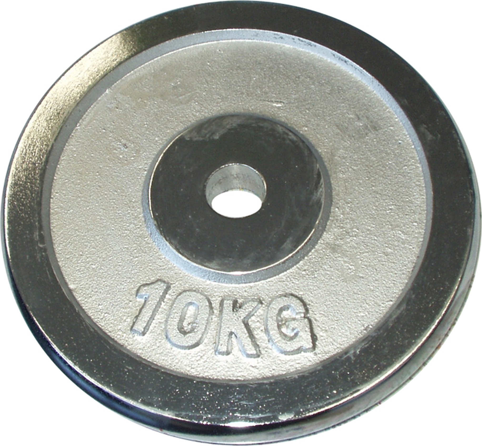 KUBIsport Chromgewichte 10kg - 30mm 05-CWCH10K-30