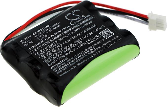 TECHTEK Akku Kompatibel mit [ATYS] Moniteur Systolique Systoe Ersetzt 88889441, für MQH00334