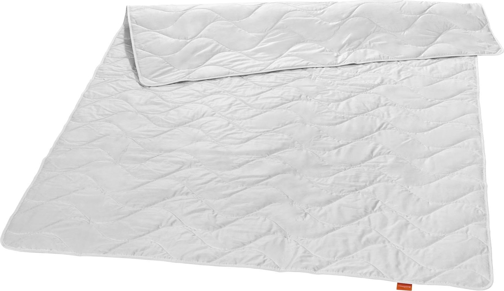 sleepling Nature Bettdecke, Wildseidendecke, Sommerbettdecke, Seidendecke mit 100% Wildseide, Bezug 100% Baumwolle, Germany, 155 x 220 cm 19000004451