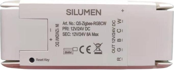 Silamp Zigbee-Controller für LED-Streifen 12/24V QS-ZIGBEE-RGBCW