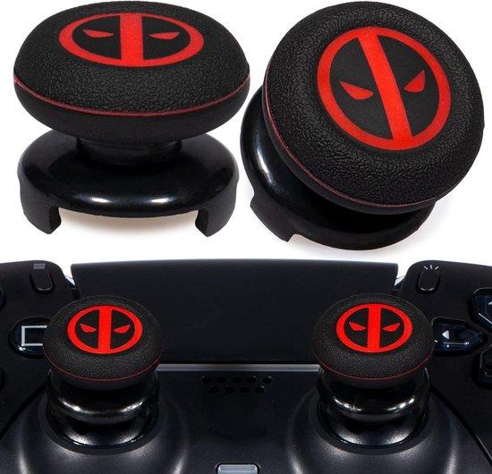 Famanu Thumbstick Extender & Silikon Grip Cover 2 Sets für PS5 DualSense & PS4 Controller - Verbesserte Gaming-Erfahrung SHSHOP