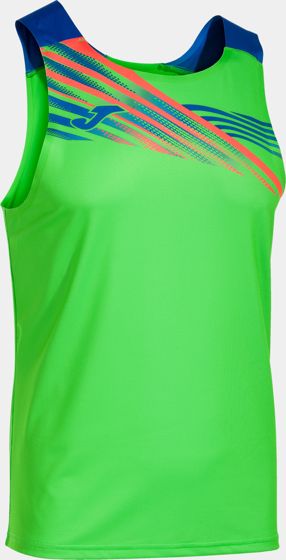 Joma elite x fluor green-royal greens Sportoberteil für Männer 103102.027