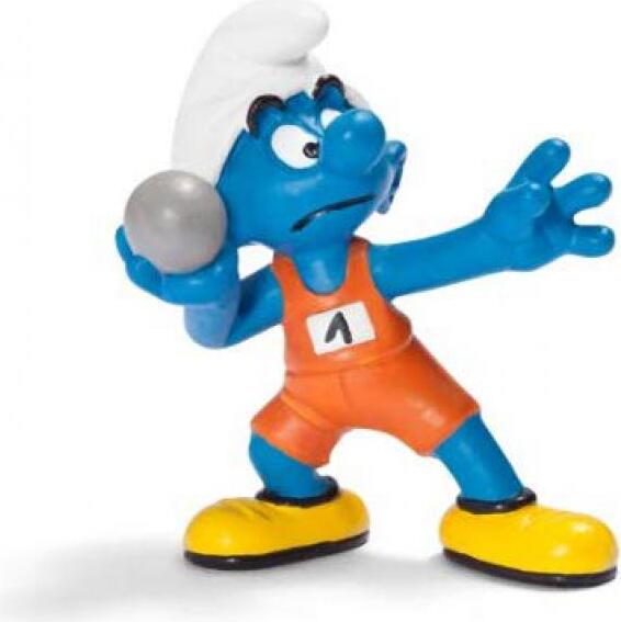 Schleich 20742 - Schlumpf Kugelstoßer