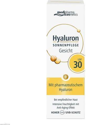Dr. Theiss Naturwaren GmbH HYALURON SONNENPFLEGE Gesicht Creme LSF 30 460865