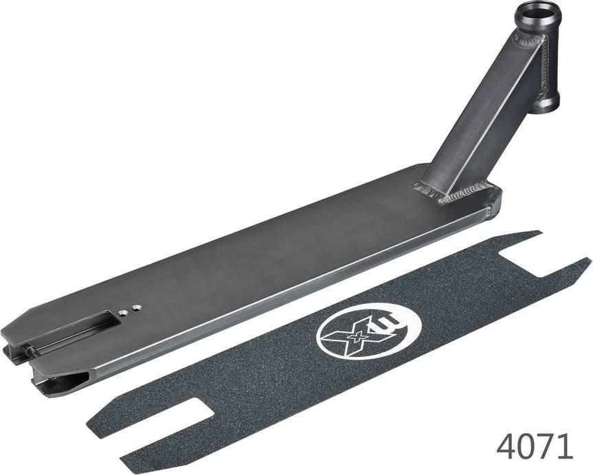 Micro Stunt Scooter Rad rot Aluminiumkern 110mm ABEC-9