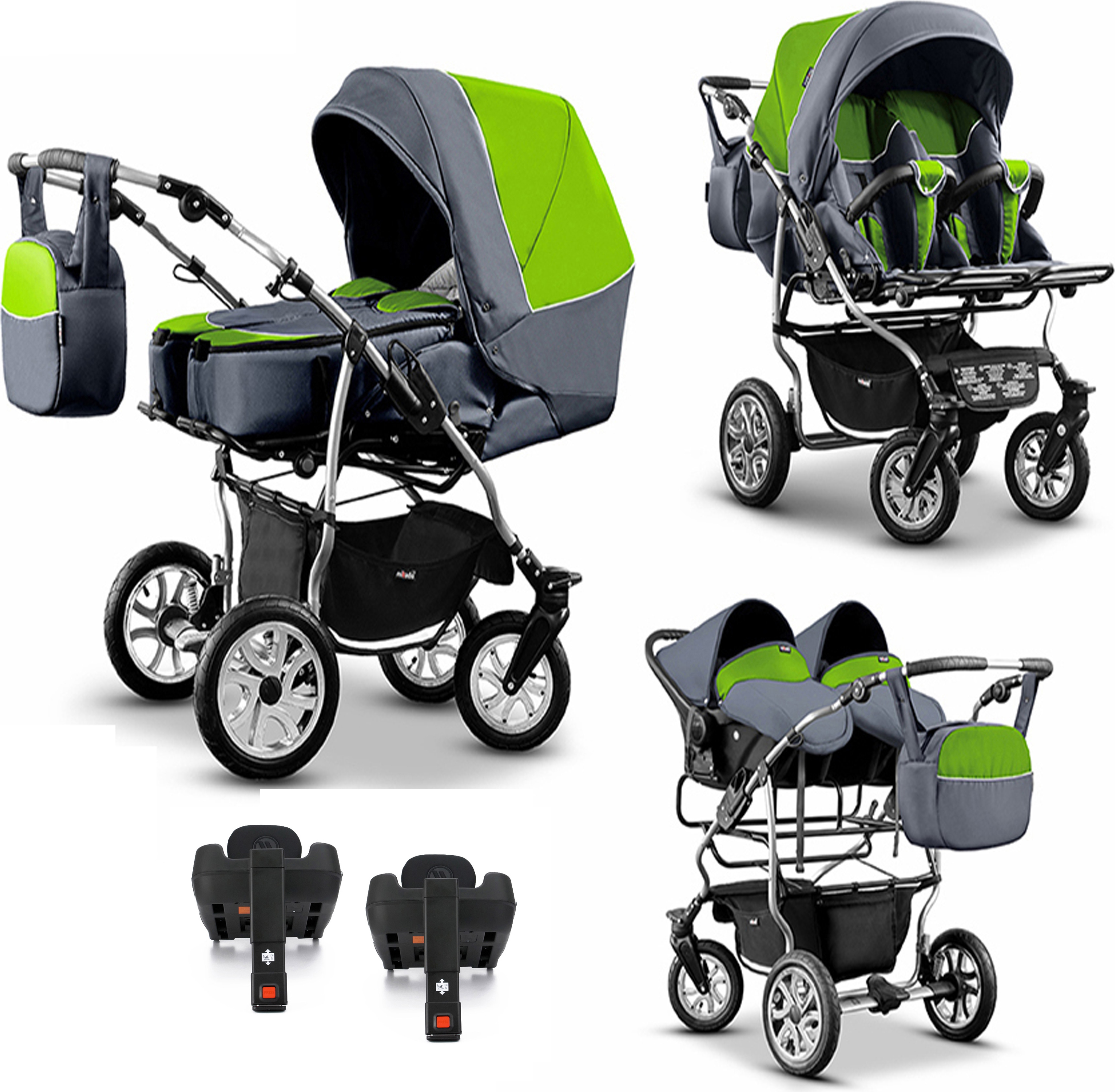 Zwillingskinderwagen 5 In 1