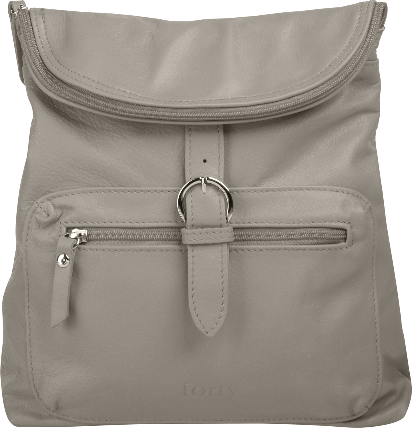 forty° Rucksack Damen 021409 grau grigio perla 86