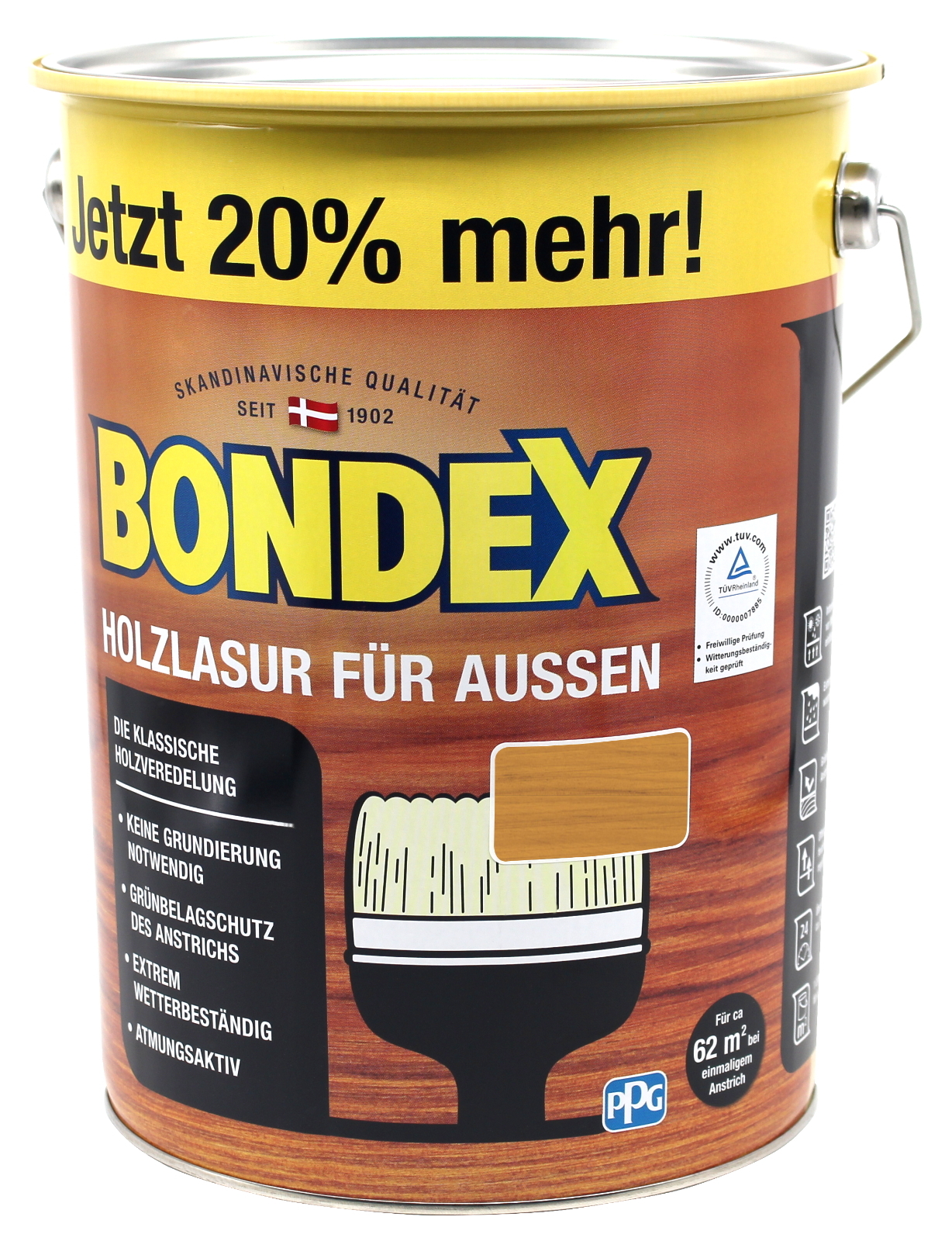 Dyrup Bondex Holzlasur 4,8 L frablos 473434