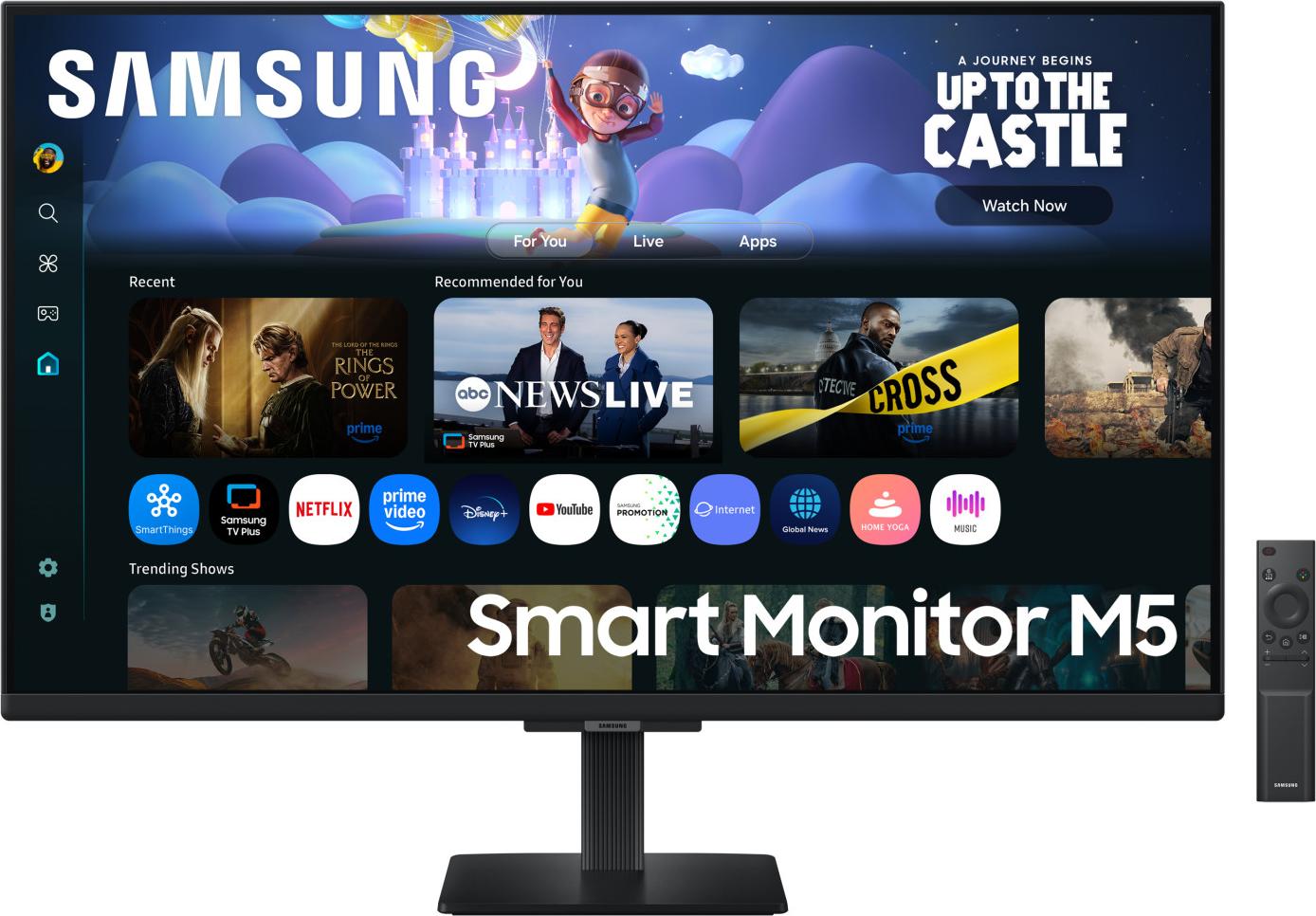 Samsung M50F, 81,3 cm (32"), 1920 x 1080 px, Full HD, LCD, 4 ms, Čierna