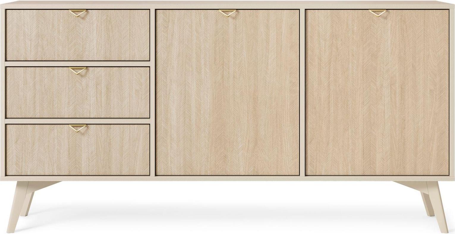 piaski Kommode – Sideboard – KSZ158 – FOREST – Sandbeige – Modernes Design mit maximaler Stauraumnutzung KM-0269