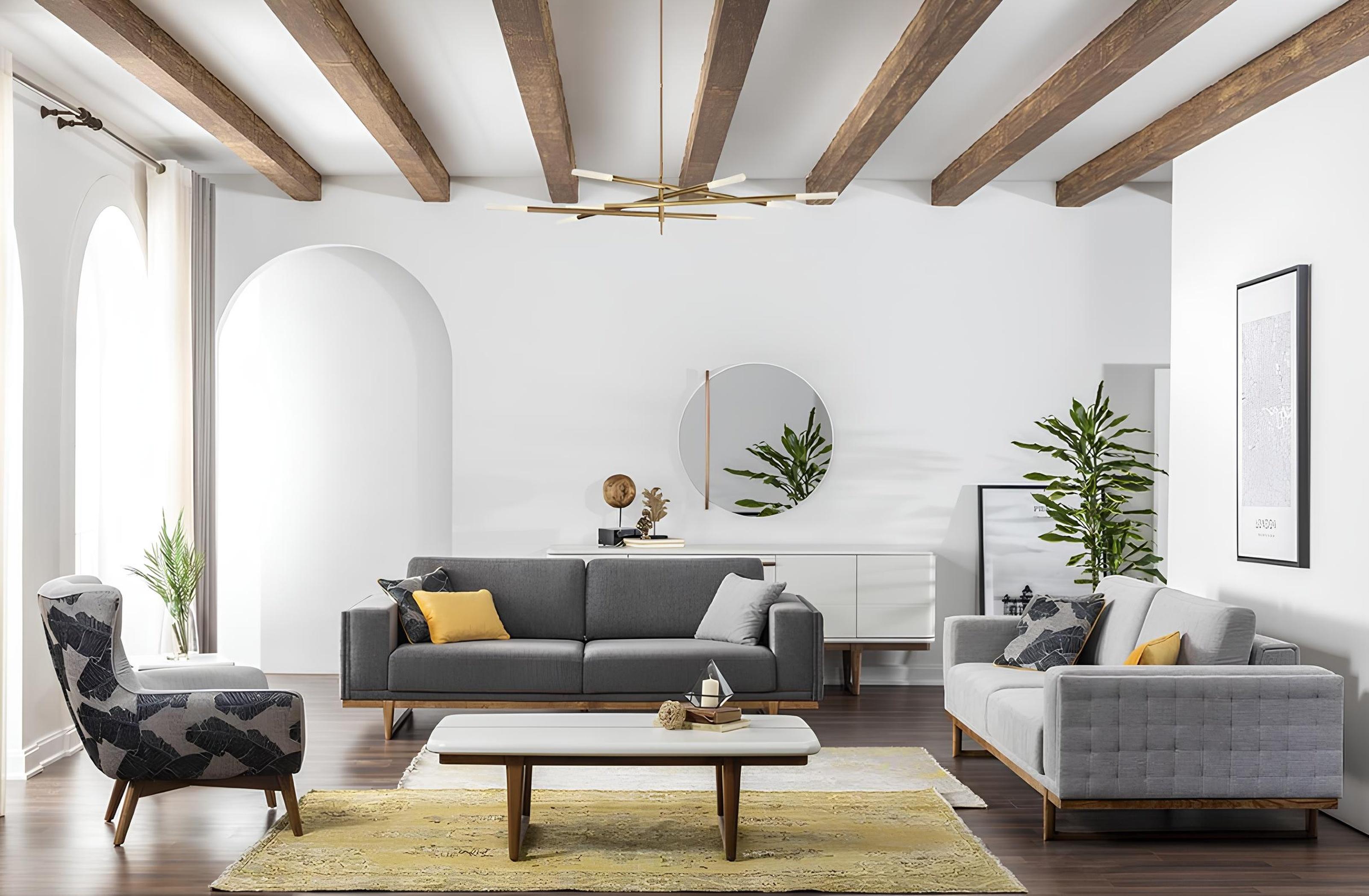 Xl Moebel Gmbh Sofagarnitur 331 Sitzer Stoffsofa Sofa Sofas Stoff Sessel Grau Modern