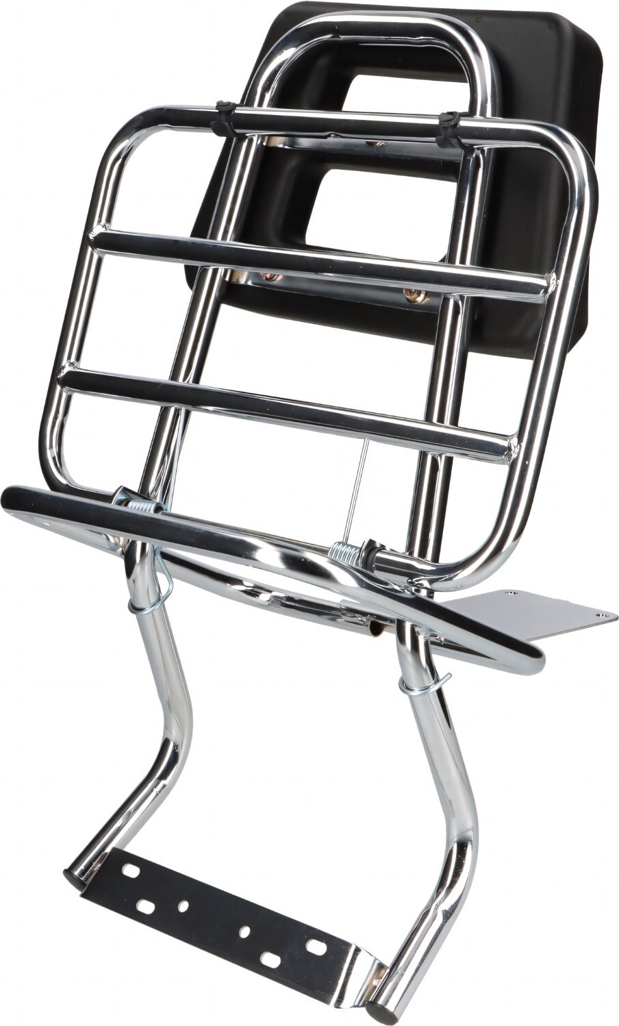 Gepäckträger mit Rückenlehne Moto Nostra Vespa PX80, PX125, PX150, PX200 Chrom TW3214