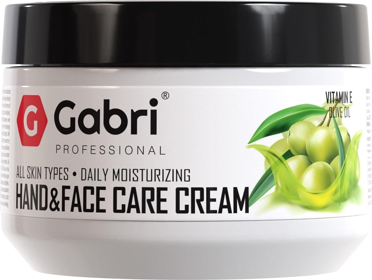 GABRI PROFESSIONAL - HAND- & GESICHTSPFLEGE-CREME OLIVENÖL 300 ml