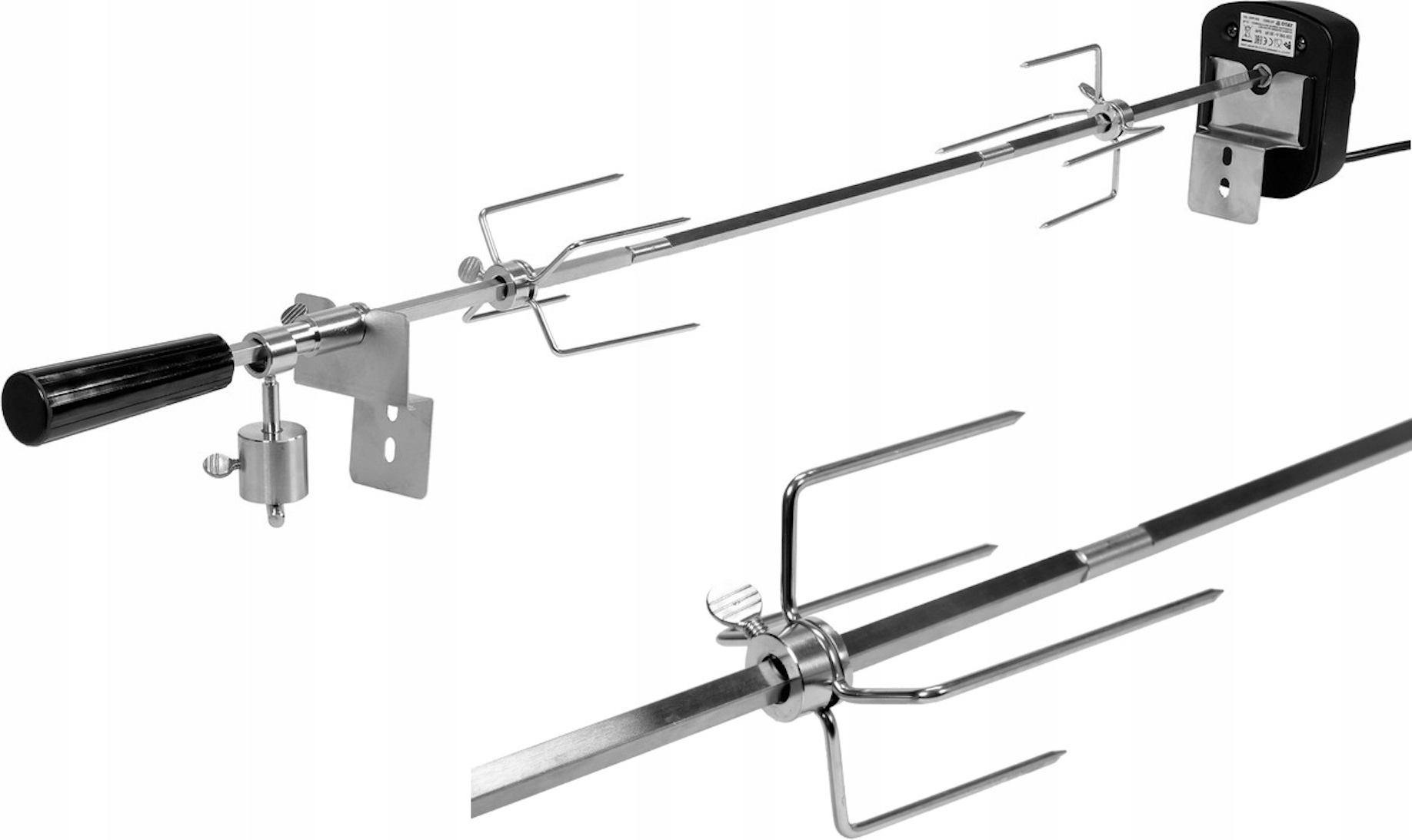 Automatický otočný rožeň pre plynový gril 100 cm