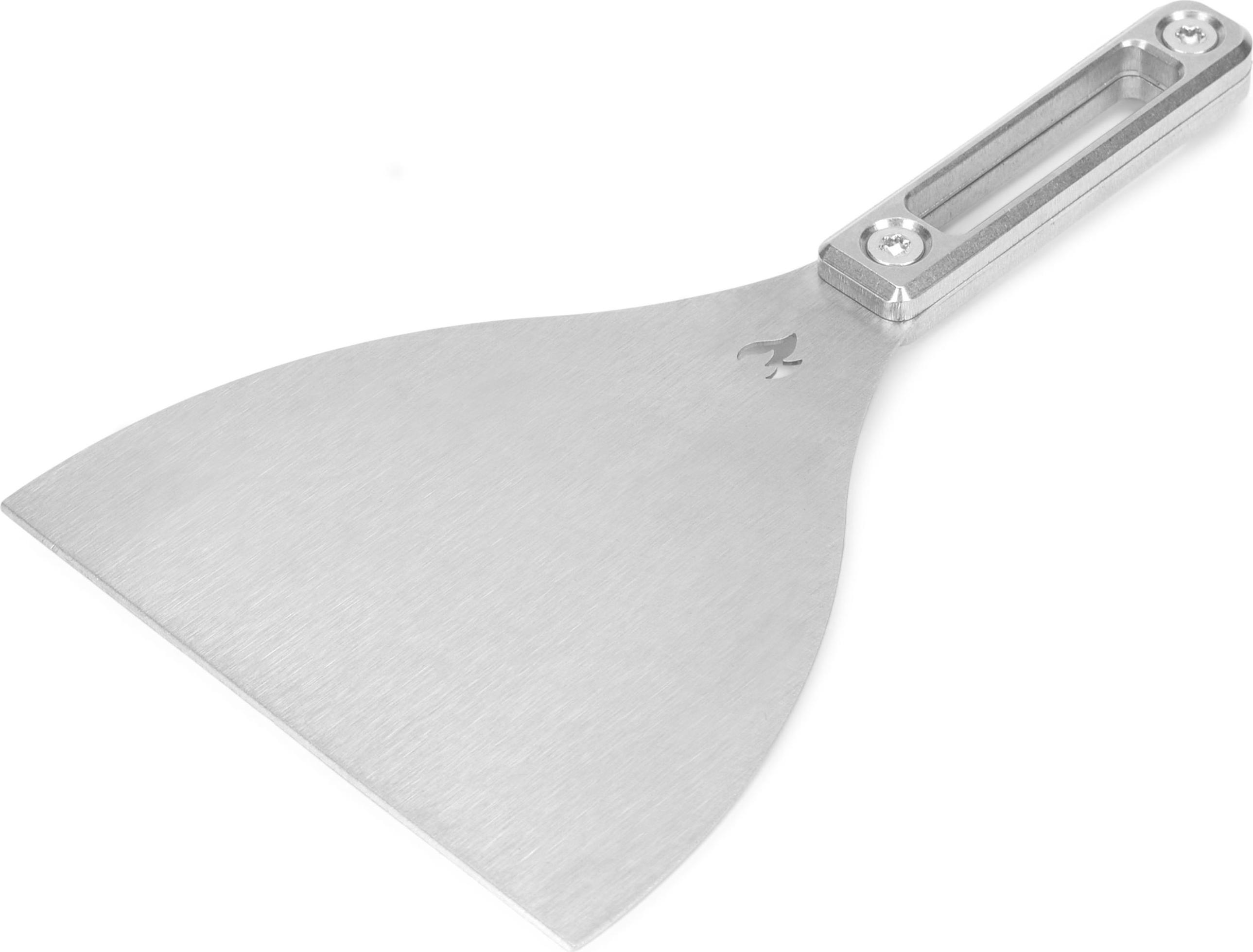 Set Accessori Barbecue In Acciaio Inox E Legno – Spatola, Pinze, Forchettone E Custodia, 42 Cm