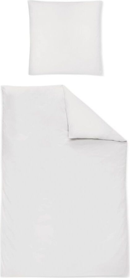 Irisette GmbH & Co. KG IRISETTE SATIN BETTW. BÜGELFREI PARIS 8000 weiß 155 x 200 cm