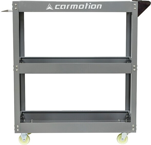 CARMOTION Werkzeugwagen mit 3 Regalen, Griff - 100 kg Belastung