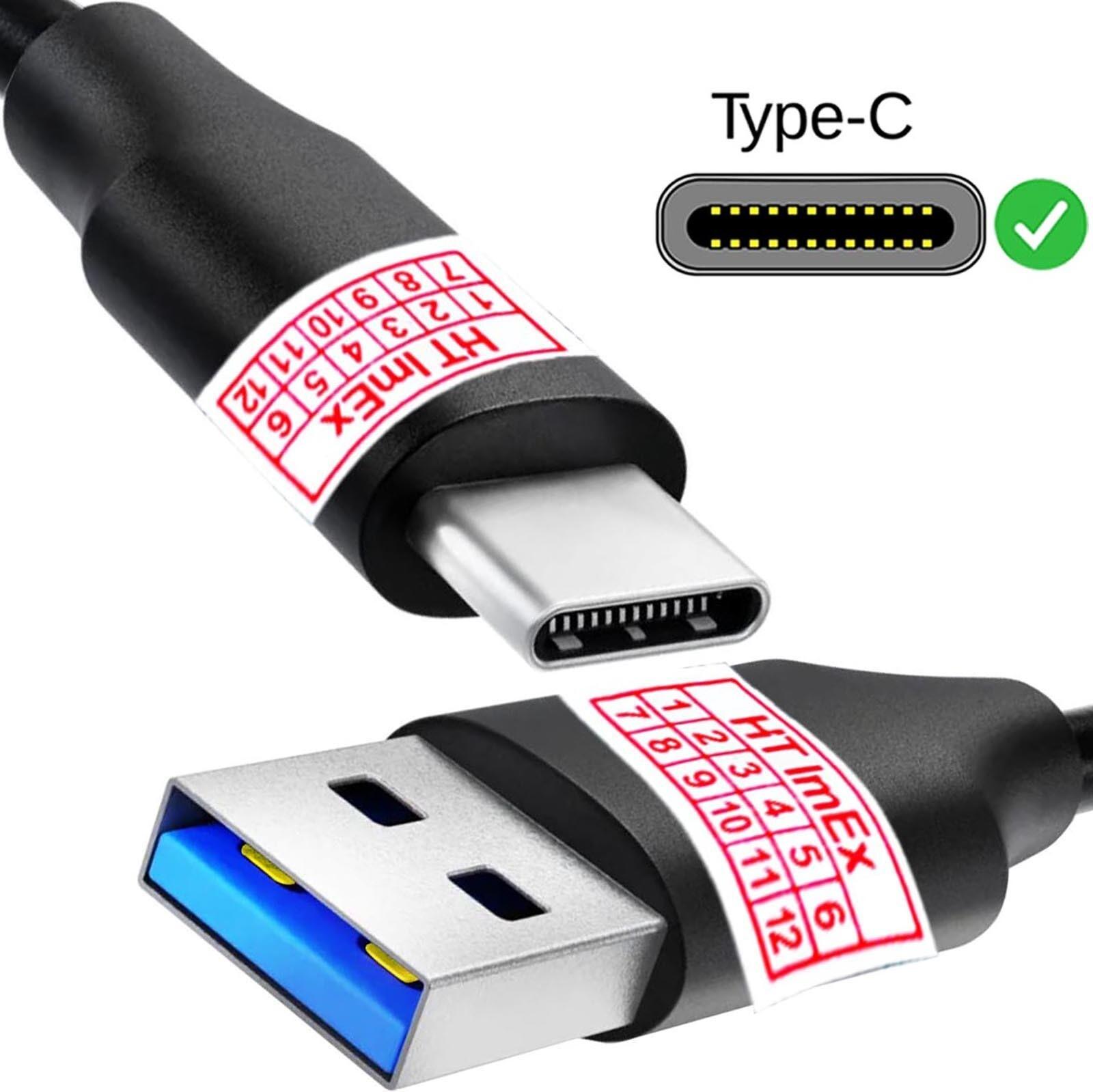 HT ImEx USB 3.2 (10Gbps) auf USB-C Datenkabel Ladekabel kompatibel mit GoPro Hero8 GoPro Hero8 Black GoPro Hero9 GoPro Hero9 Black